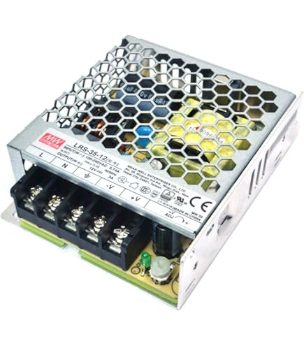 MEAN WELL RS-50-12 Power Supply - 12V 4.2A 50.4W AC To DC Converter