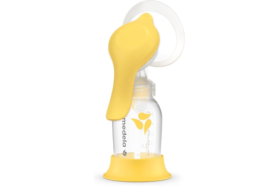 Medela Harmony Manual Breast Pump, On-the-Go, More Milk Output