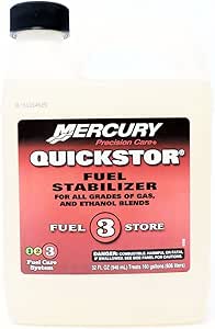 Amazon Com Mercury Genuine Quickstor Fuel Stabilizer 32oz 8m0058692 Automotive