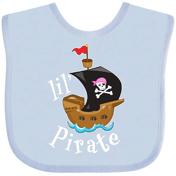 Amazon.com: Inktastic Lil' Pirate Pirate Ship, Pink ...