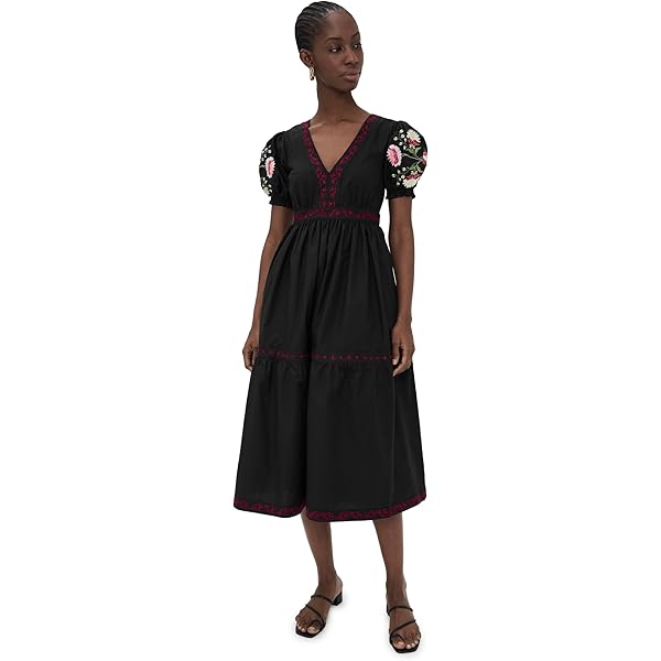 o.p.t Women's Aksoy Dress, Green Floral, XS at Amazon Women's Clothing store