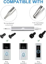 Lookka Ring Doorbell Screwdriver Replacement with 16 Screws for Video Doorbell view 5