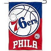 Philadelphia 76ers Double Sided Garden Flag