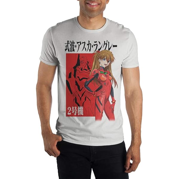 Amazon.com: Bioworld Neon Genesis Evangelion Short-Sleeve T