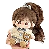 GNATAPIAY 20cm Plush Doll with Clothing Cute