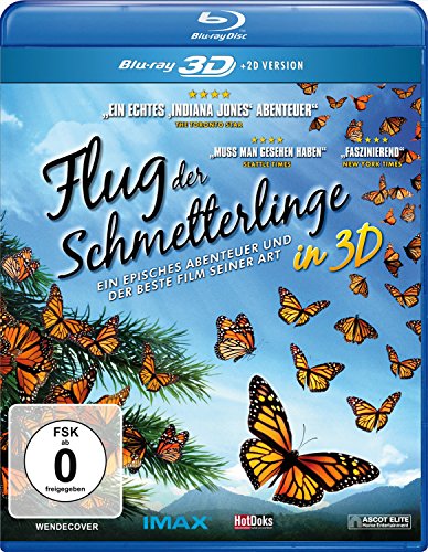 Flug Der Schmetterlinge (Blu-Ray 3d)