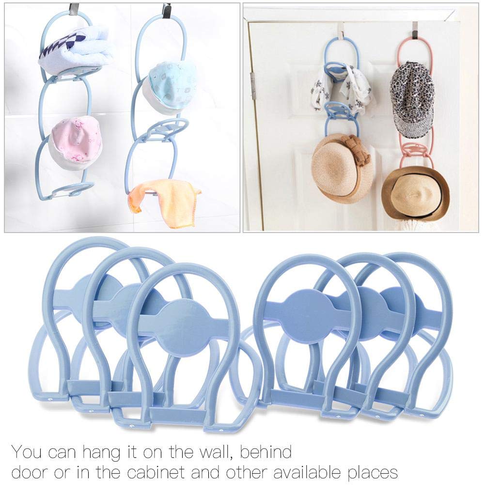 Azul Neufday-6Pcs Bastidores de Almacenamiento multifuncionales