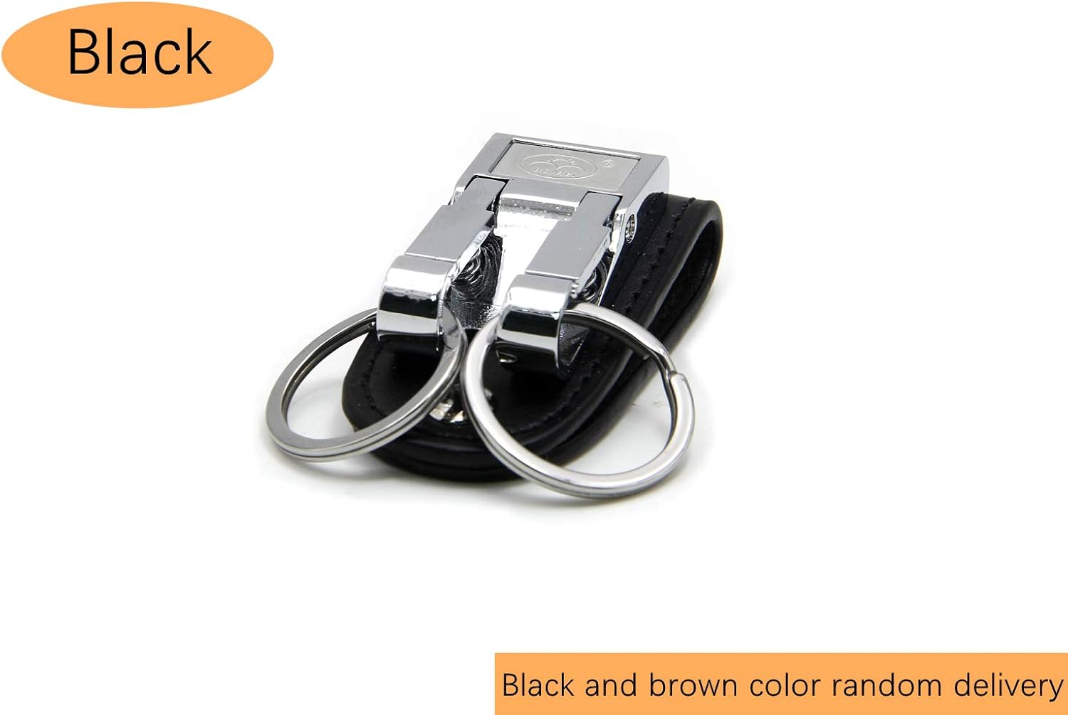 goldblue Belt Keychain Leather Belt Loop Key Holder Belt Key Chain Clips with 2 Detachable Keyring for Men at  Men’s Clothing store