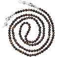 KAI Top Eyeglasses Chain Sunglasses Chain Fashion Natural Stone Beaded Mask Lanyard Chain Face Mask Holder Chain for Women