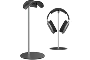 Headphone Stand, Headset Holder with Solid Base for Desk, Compatible with AirPods Max, Beats, Bose, B&O, Sony, Sennheiser, Ga