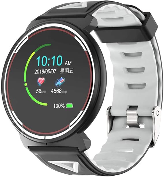 Bravetoshop Fitness Tracker Reloj Inteligente, Impermeable Fitness ...