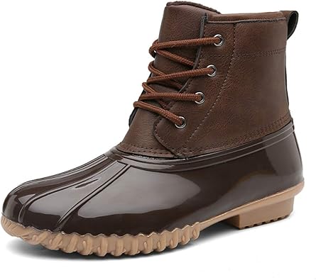 slip on duck boots womens