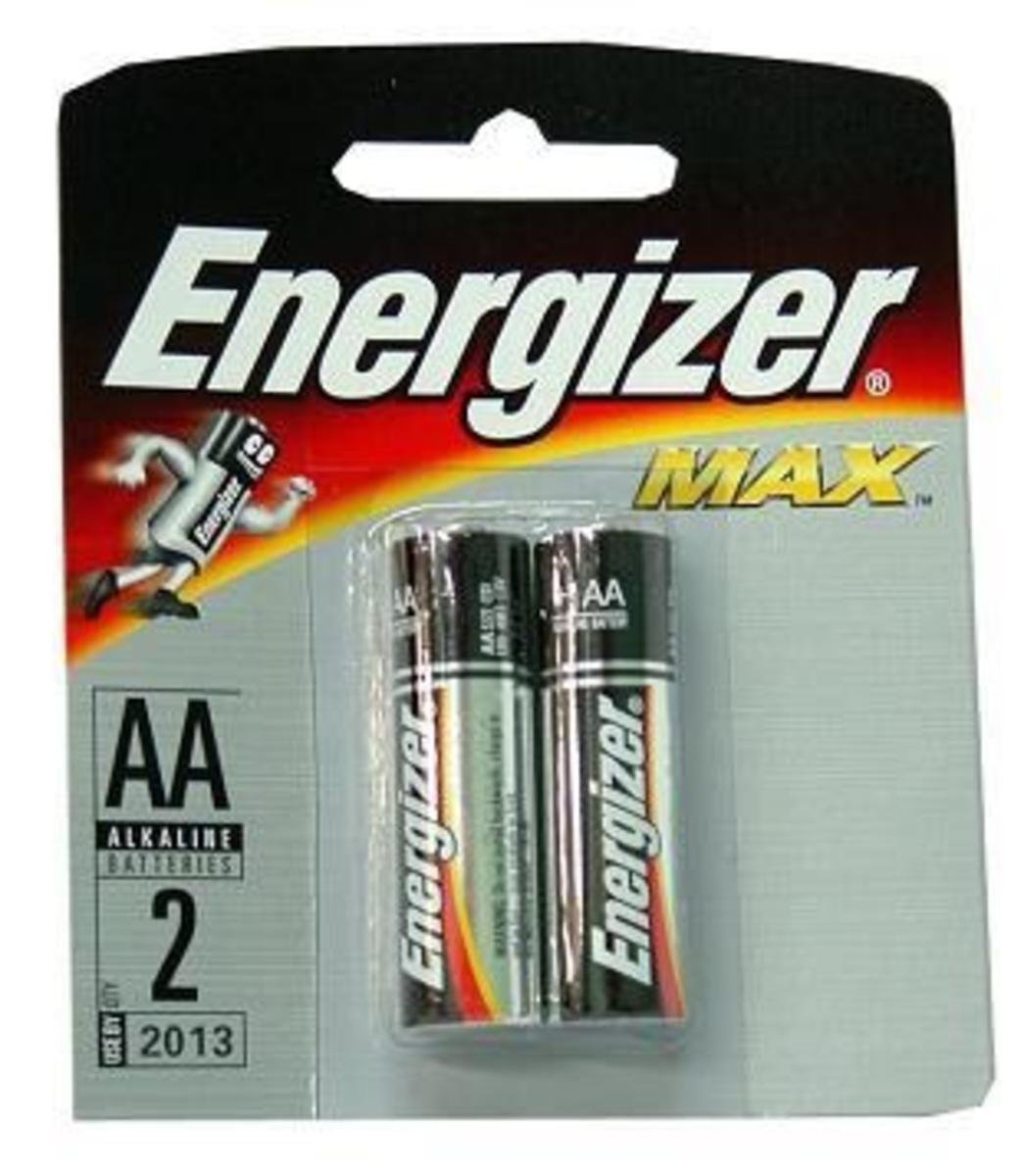 Energizer E91 Regular Alkaline Batteries, 1.5 V, AA, 4/Pack Amazon.ca