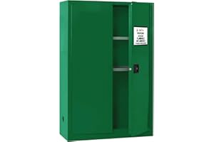 Zenith Safety Products - Pesticide Storage Cabinet, 45 gal., 65" H x 43" W x 18" D Each