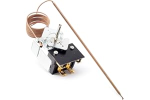 YUXIVCNE YXVCNE SA-465-36 Electric Griddle Thermostat Control Upgraded Compatible With star max griddle 2T-Z5958 MFG 2T-Z5958 MFG Z5958, Temp 100-450F, SA-465-36 thermostat Replacement For AllPoints 46-1368