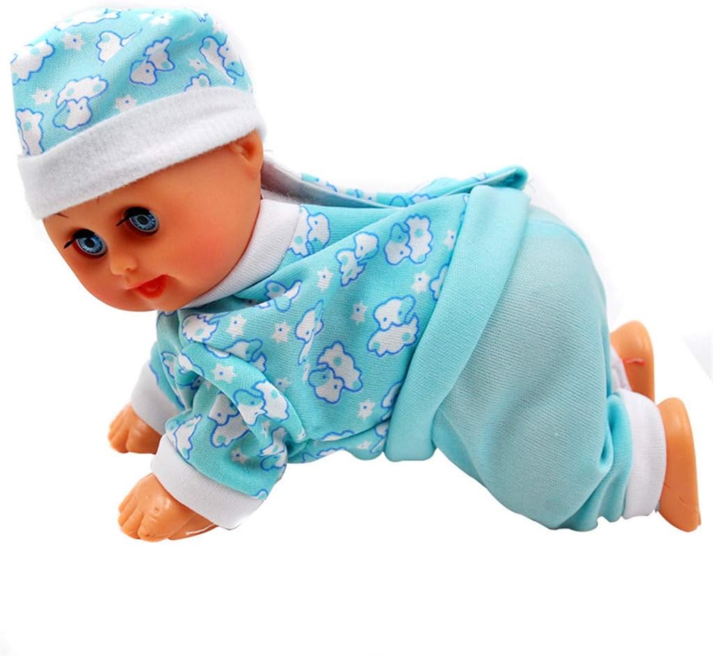 Amazon Loxtong 面白い 電気インテリジェント人形 笑う泣き声 鳴る赤ちゃんのおもちゃ 人形 女の子のおもちゃギフト おもちゃ おもちゃ