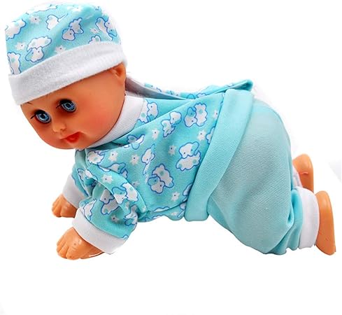 Amazon Loxtong 面白い 電気インテリジェント人形 笑う泣き声 鳴る赤ちゃんのおもちゃ 人形 女の子のおもちゃギフト おもちゃ おもちゃ