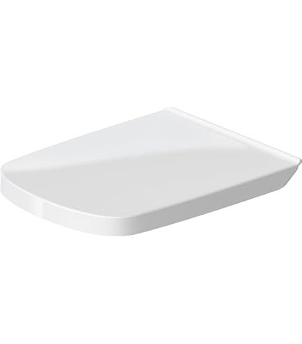 Seat and cover Happy D.2 white hinges ss with SoftClose - Amazon.com