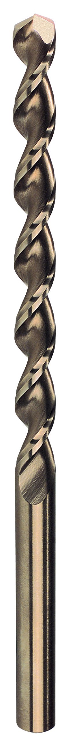 Ruko HSSE-Co 5 Twist Drill Bit, DIN 340, TL 3000, Bright Finish, 12.5 mm Diameter, 205.0 mm Length, Pack of 10, R253125