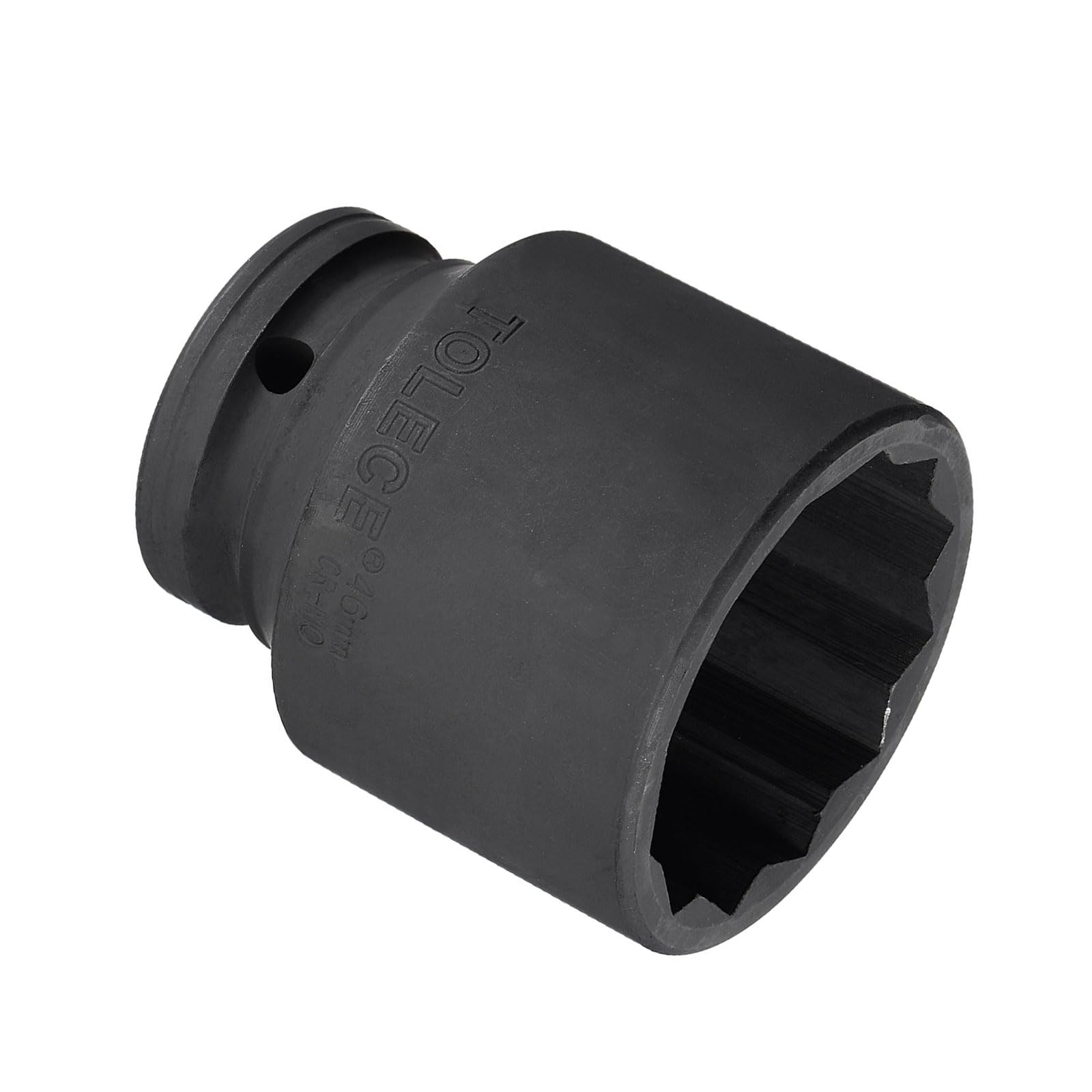 CoCud Impact Socket, 3/4" Drive 46mm Socket 70mm Length, CR-MO 12 Point - (Applications: for DIY Hand Making Repairing)