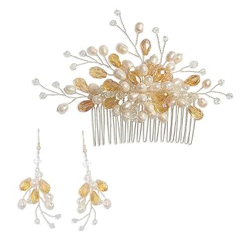 Amazon Com Trixy Wedding Clip Wedding Comb For Bride Bridal