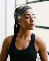 DRESHOW 6 Pack Wide Turban Headbands for Women Boho Elastic Hair Wraps Twisted view 3