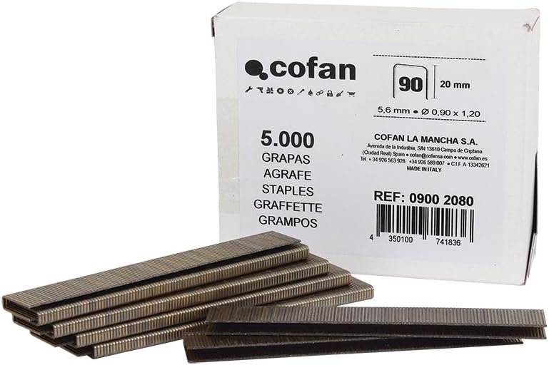 CoFan 09002080 - Box of Staples (20 mm)