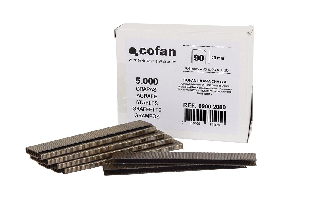 CoFan 09002080 – Box of Staples (20 mm)