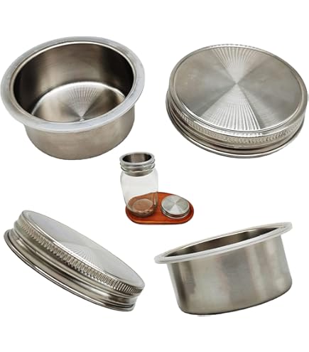metal can for dribbling dressing on salads Amazon.com: Pro-Grade Stainless Steel 1.5oz Sauce Cups 36 Pk. Reusable Stackable Metal Portion Containers for Sampling, Salad Dressing Sides or Dipping Sauces. Small Ramekin for Restaurant, Catering or Deli.: Home & Kitchen