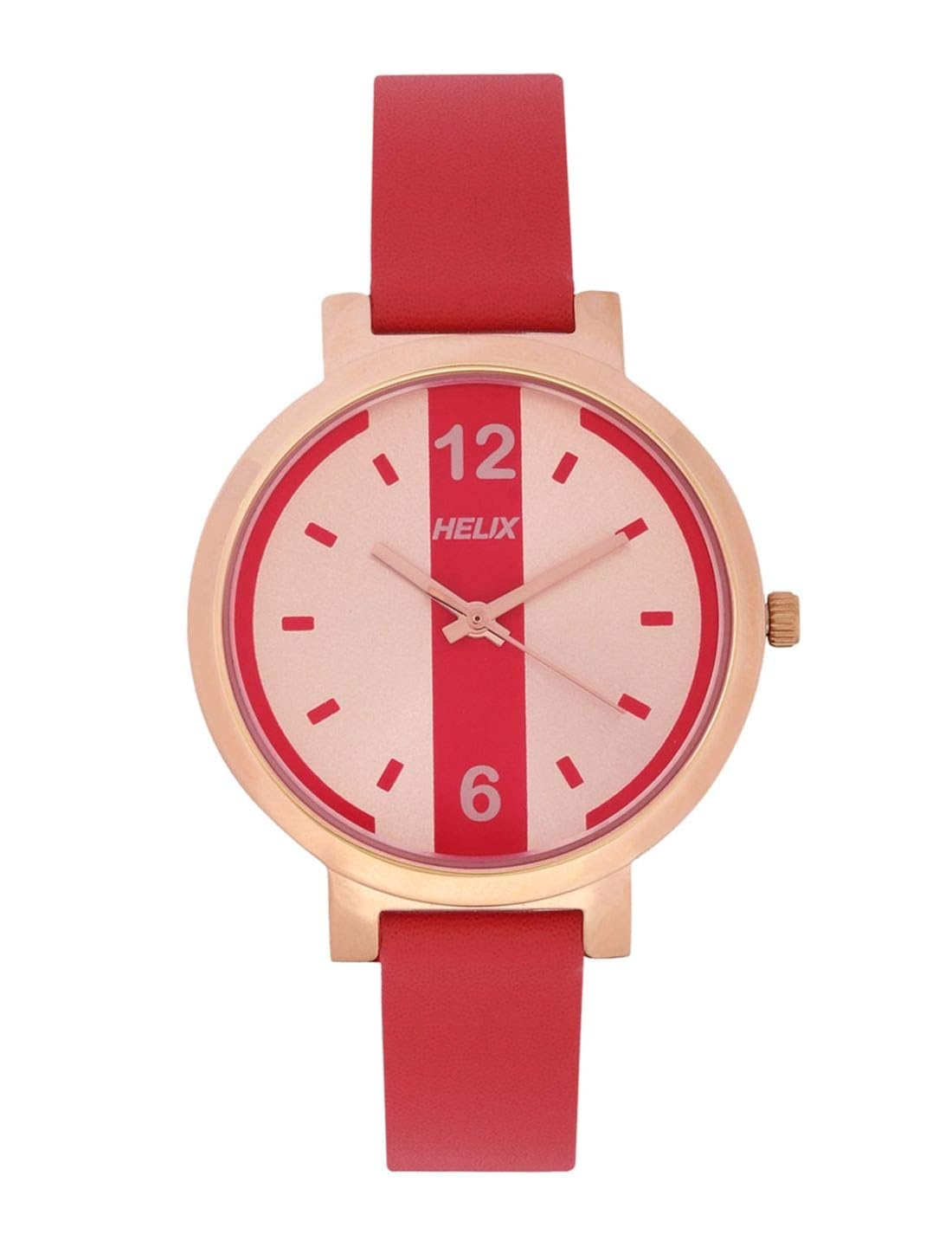 Buy Helix Analog Rose Gold Dial Women's WatchTW041HL09 Online at Low
