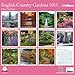 2015 English Country Gardens Wall Calendar