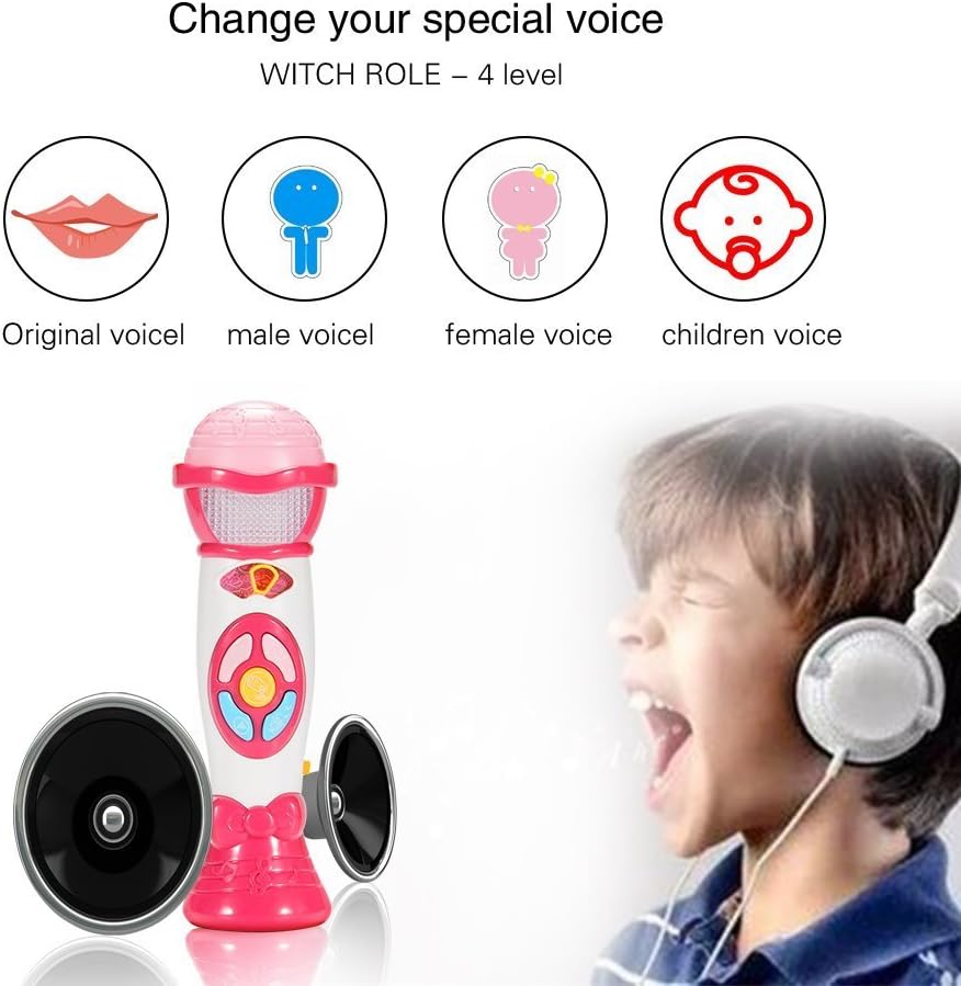 kids voice changing microphone