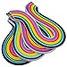 Bantoye 26 Colors Paper Quilling Strips 1040 Art Paper Strips Colorful DIY Paper Quilling Strips Set of 4 Sizes