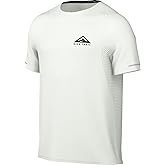 Nike Trail Solar Chase Men's Dri-FIT Short-Sleeve Running Top (Summit White/Black, DV9305-121) Size X-Large