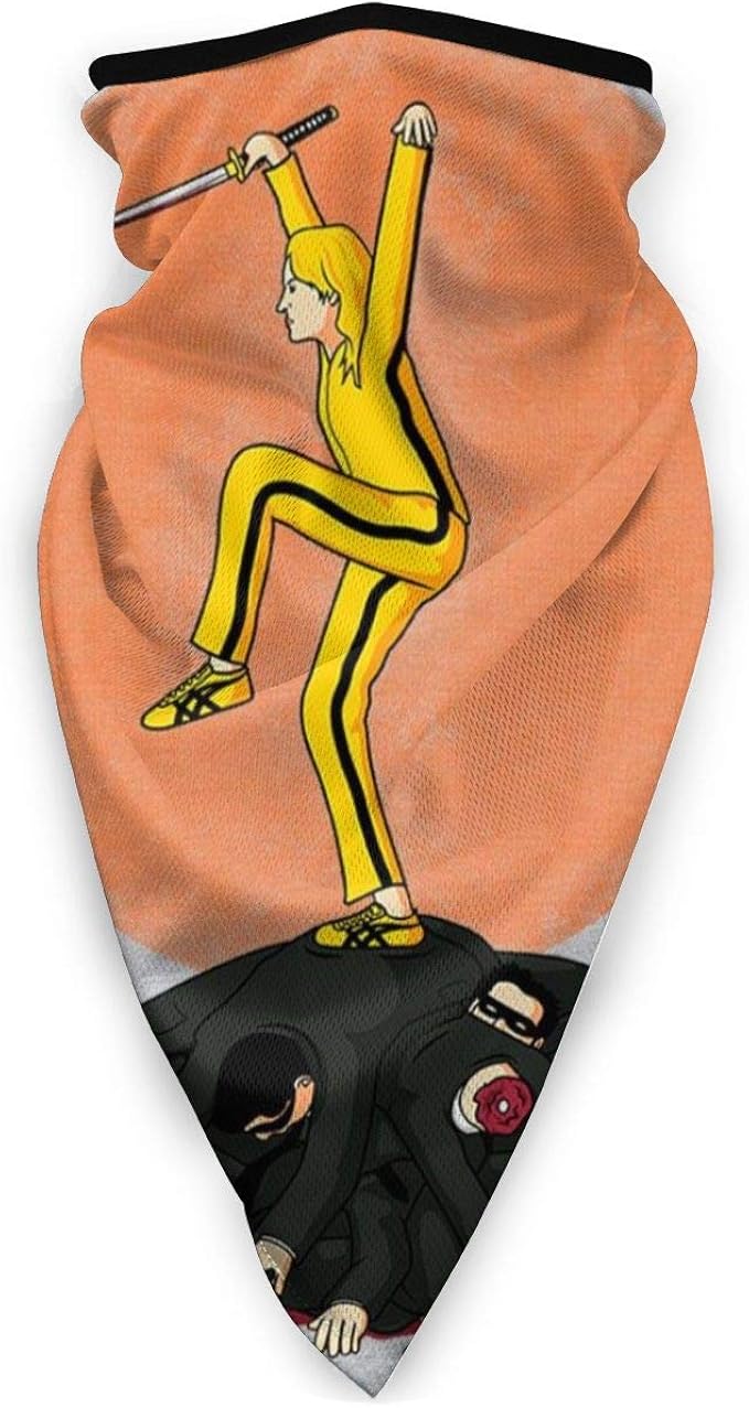 Karate Bill Kill Bill Karate Kid Face Mask Bandanas For Dust, Outdoors, Festivals