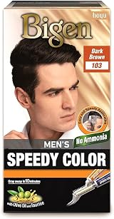 Bigen Men Speedy 103 Dark Brown Hair Colour 2 Pack Long Lasting view 2