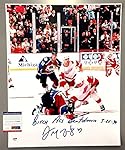 Darren Mccarty Fight W/ Claude Lemieux 16x20 Photo "bitch Ass Beatdown" Coa - PSA/DNA Certified