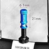 Granite Juicy Nipple Valve Cap with Core Remover - 6061 Alloy, Oil Slick view 2