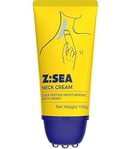 Amazon.com: KOEC Neck Peptide Firming Cream with Massage Roller