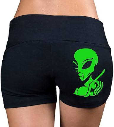 alien booty shorts