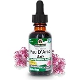 Nature's Answer PAU D'Arco Inner Bark | Supports Immune System | Helps Maintain Intestinal Flora | Alcohol-Free, Gluten-Free, Kosher Certified & No Preservatives 1oz Extract | Single Count