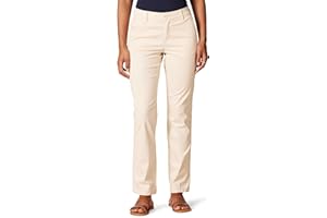 Amazon Essentials womens Slim Fit, Straight leg Stretch Twill Chino Pant