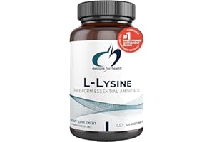 Designs for Health L-Lysine HCL Pills 1500mg - Amino Acid Lysine Hydrochloride Nutritional Supplement for Adults - Immune + Bone Health Support - Vegan + Non-GMO (120 Capsules)