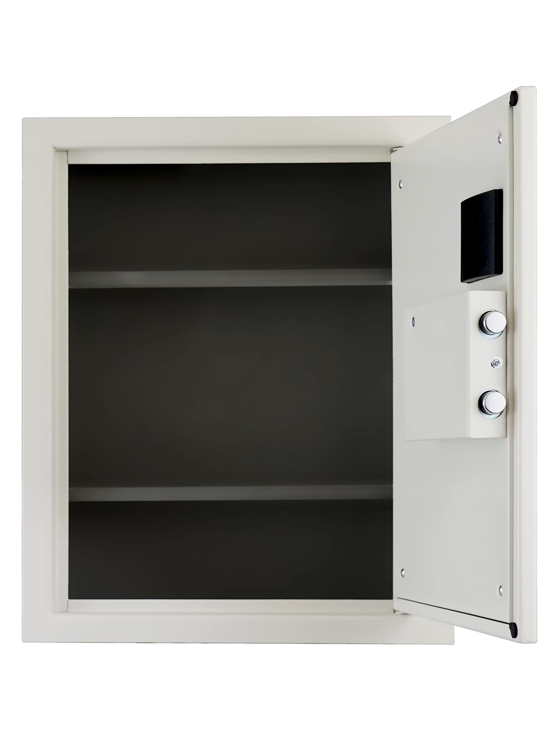 ProtexSafe Electronic Keypad Wall Safe (PWS-1814E)-Black, Burglary Resistant Wall Safe, Digital Electronic Locking System, Velvet Interior, Automatic Door Opening, 2 Removable Shelves - View #9