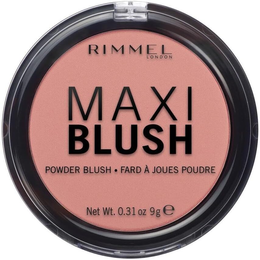 Rimmel London Maxi Blush Exposed 9g Lightweight Buildable Pigmented Powder