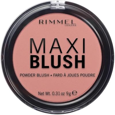 Rimmel London Maxi Blush Exposed 9g Lightweight Buildable Pigmented Powder