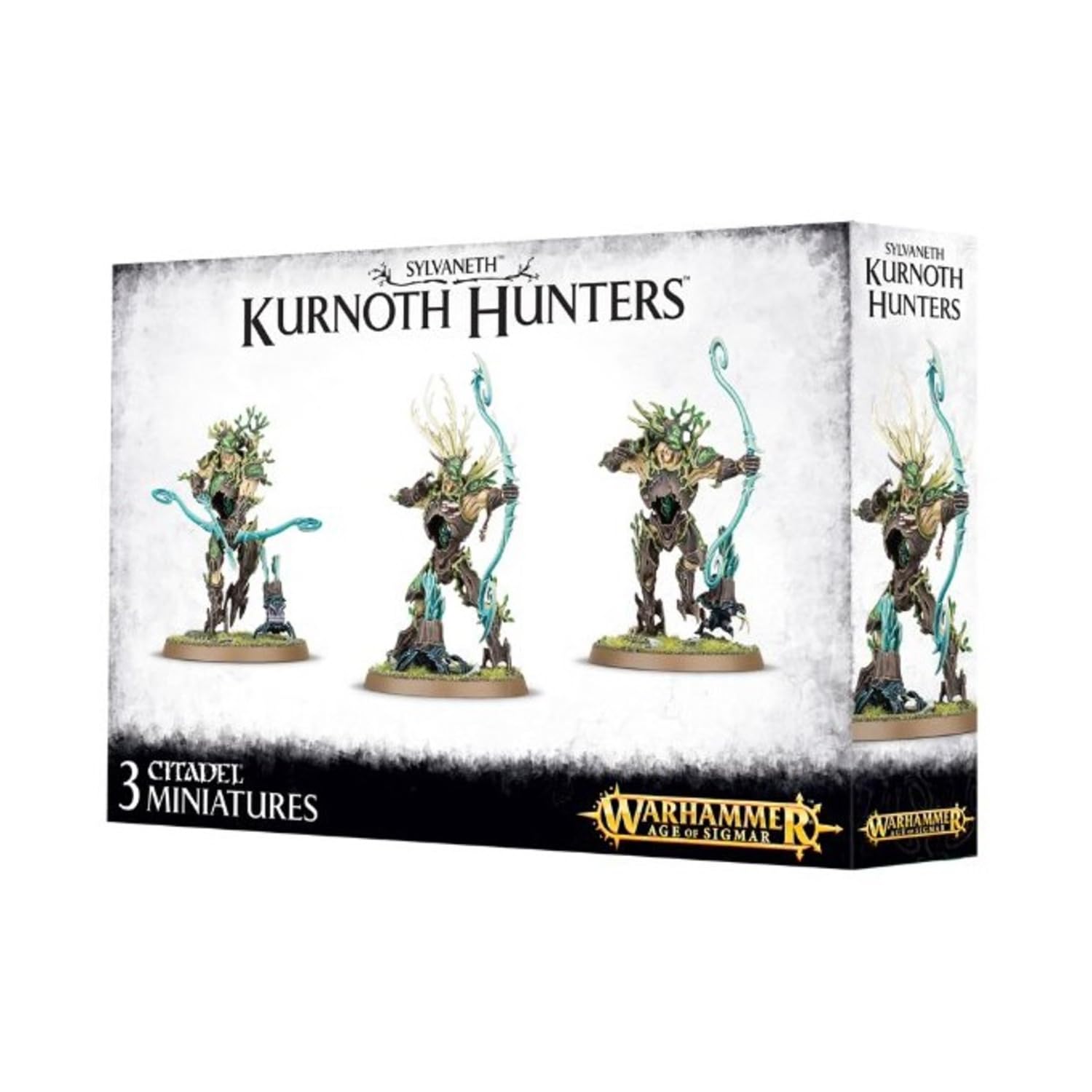 GAMES WORKSHOP 99120204018 "Age of Sigmar Sylvaneth Kurnoth Hunters Action Figure, Black