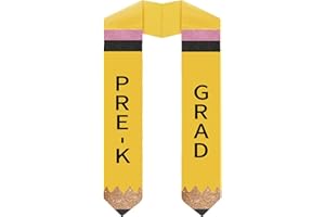 ONANNA Preschool Graduation Sash Pre-K Grad Stole for PREK Graduate, Pre School Graduation Gifts Ideas for Girls Boys, Class 