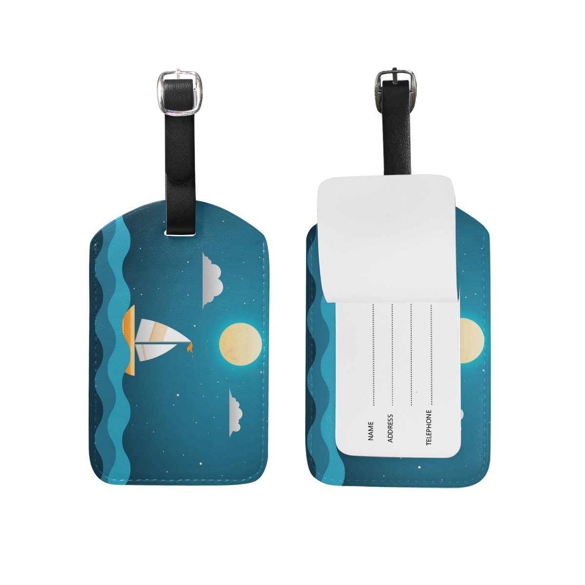 unique luggage tags personalized