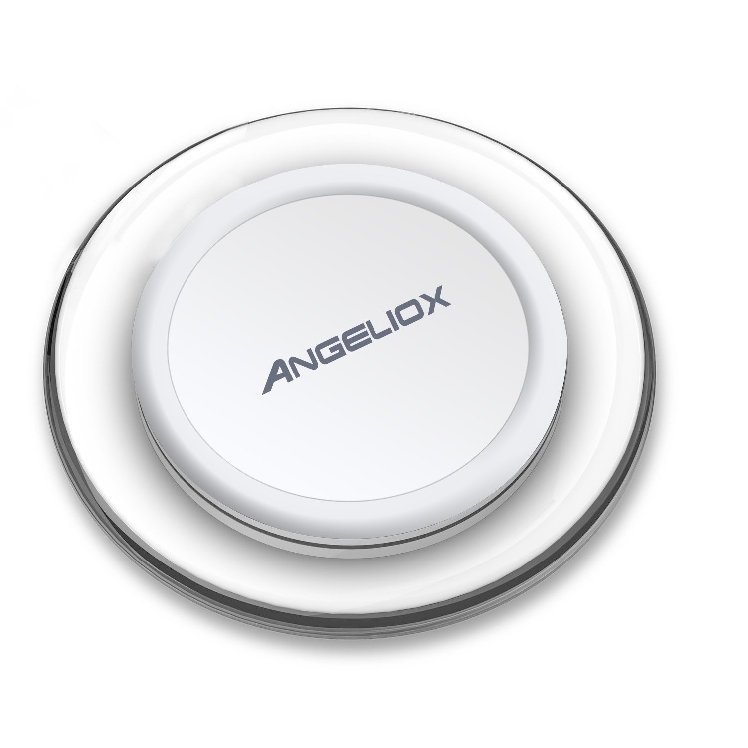 Qi Wireless Charger, Wireless Charging Pad Stand for iPhone X,iPhone 8/8S/8 Plus,10W Fast Charge for Samsung Galaxy S9/S9+/Note 8/S8+/S8/S7 Edge/S7/S6 Edge+/Note 5